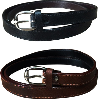 

Verceys Women Casual Black, Brown Artificial Leather Belt, Blacknbrown