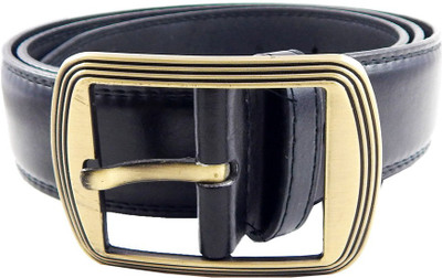

Els Men Casual, Formal Black Artificial Leather, Synthetic Belt