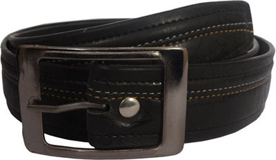 

Aam Shopping Men Casual Black Artificial Leather Belt