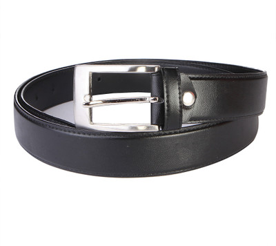 

Royal County Of Berkshire Polo Club Men Casual Black Texas Leatherite Belt, Black-02