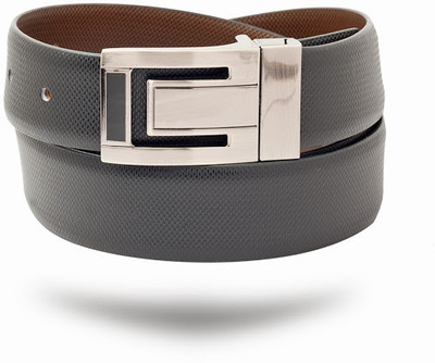 

Azores Men Formal Black, Brown Genuine Leather Reversible Belt