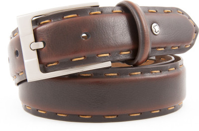 

Hidea Men Brown Genuine Leather Belt