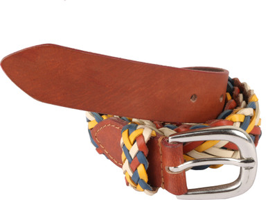 

Paradigm Design Lab Men Casual Tan Genuine Leather Belt