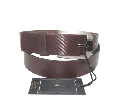 

Lustre International Men Formal Brown Genuine Leather Belt