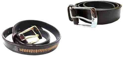 

Sterling Germany Men Casual Brown Genuine Leather Reversible Belt