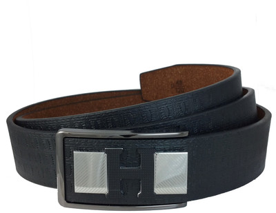 

Ammvi Creations Men Casual Black Artificial Leather Belt