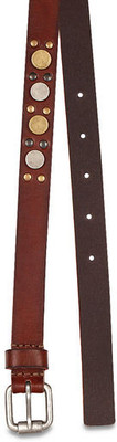 

Paradigm Design Lab Men Casual Tan Genuine Leather Belt