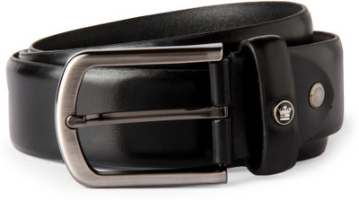 

Louis Philippe Men Black Genuine Leather Belt