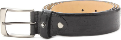 

Louis Philippe Men Casual Black Genuine Leather Belt
