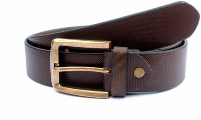 

Tops Men Formal Brown Genuine Leather Belt