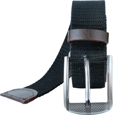 

Contra Men Black Canvas Belt, Black01
