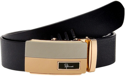 

Hawai Men Casual, Formal Black Genuine Leather Belt