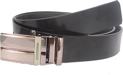 

Aam Shopping Men Casual Black Genuine Leather Belt