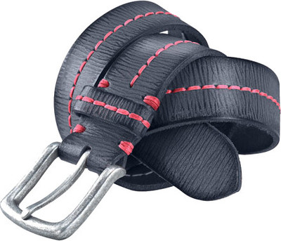 

Fastrack Men Casual Black Genuine Leather Belt