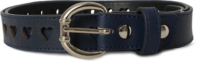

Baggit Women Casual Blue Synthetic Belt, Dark blue