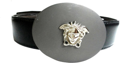 

Mode Boys Casual, Formal Black Genuine Leather Belt, Black-166