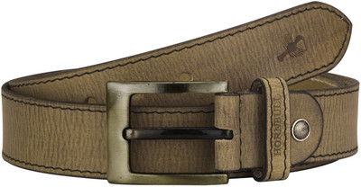 

Hornbull Men Casual, Formal Green Genuine Leather Belt