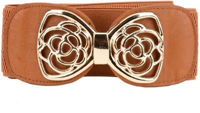 

Tiekart Women Casual Brown Metal Belt