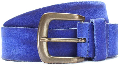 

Brune Men Casual Blue Genuine Leather Belt, Blue-01