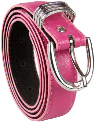 

Via Harp Girls Casual, Party, Formal, Evening Pink Artificial Leather Belt