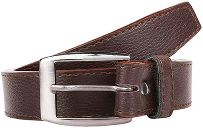 

Cyclone Men & Women Brown Artificial Leather Belt