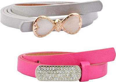

Antiformal Women Casual, Party Multicolor Artificial Leather Belt