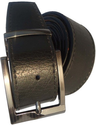 

AmahapGlamourDaze Men Formal Black Synthetic Belt