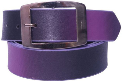 

OODI Men Purple Artificial Leather Belt