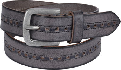 

Wega Life Men Casual Grey Genuine Leather Belt