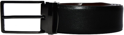 

Dennison Men Formal Black, Brown Genuine Leather Reversible Belt, Blackbrown-001