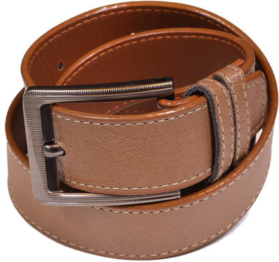 

Creative Terry Men Brown Genuine Leather Belt