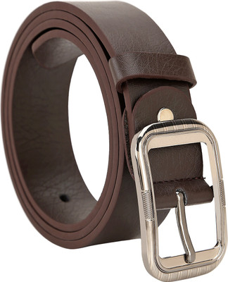

Elligator Men Casual Brown Genuine Leather Belt, Charming brown