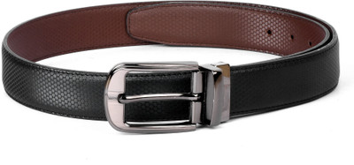 

Buckle Up Men Black Artificial Leather Belt