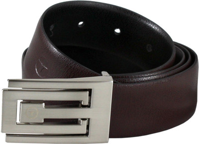

Bulchee Ufficio series Men Black, Brown Genuine Leather Reversible Belt