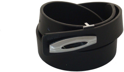 

SFA Men Formal Black Artificial Leather Belt, Blackcode806
