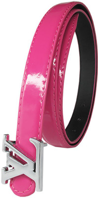 

Comfort Zone Girls Casual, Party, Formal Pink Artificial Leather Belt, Pinkq