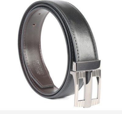 

VR ENTERPRISES Men Party, Casual Black Genuine Leather Belt