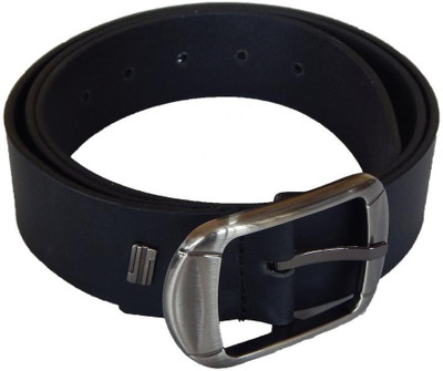 

Shilgrow Men Casual Black Genuine Leather Belt