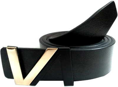 

Mode Boys Casual, Formal Black Genuine Leather Belt, Black-186