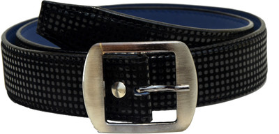 

Tiwari Collection Men Black Artificial Leather Belt