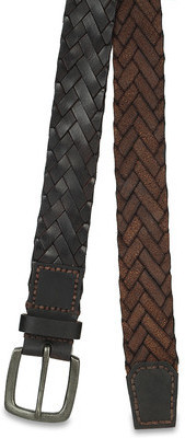 

Paradigm Design Lab Men Casual Brown Genuine Leather Belt