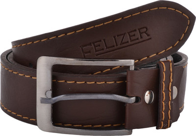 Felizer Men Brown Artificial Leather Belt