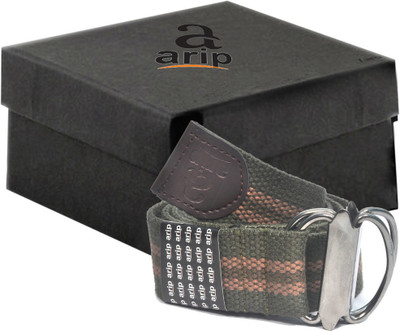 

AARIP Boys Formal Green Canvas Belt