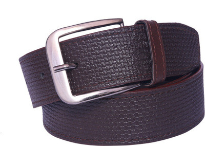 

OODI Men Brown Genuine Leather Belt