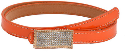 

Tiekart Women Casual Orange Synthetic Belt