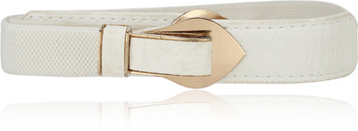 

Calvino Girls Casual, Evening/Party White Artificial Leather Belt
