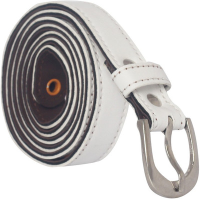 

Fashno Women Casual White Synthetic Belt