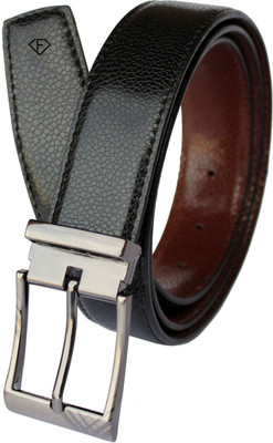 

Fashius Men Black Artificial Leather Belt, Black-01