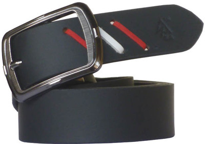 

Sondagar Arts Men Formal Black Genuine Leather Belt