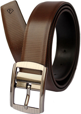 

Fashius Men Brown Artificial Leather Belt, Brown-01